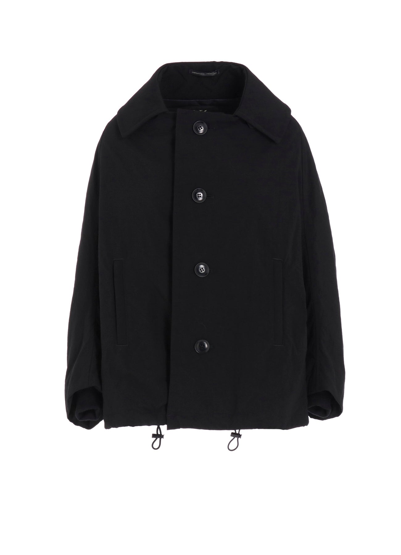 yohji yamamoto Y’sチュニック Y's BORN PRODUCT] COTTON TWILL DOUBLE CHEST POCKET DRESS(XS