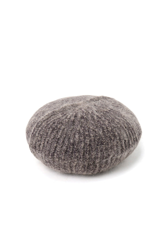 MAHAIR WOOL COMBINATION BERET