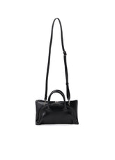 SEMI-GLOSS LEATHER SHOULDER 2WAY BAG