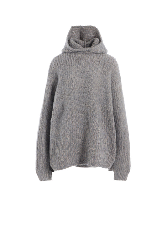 FLEECE RAISED HOODIE