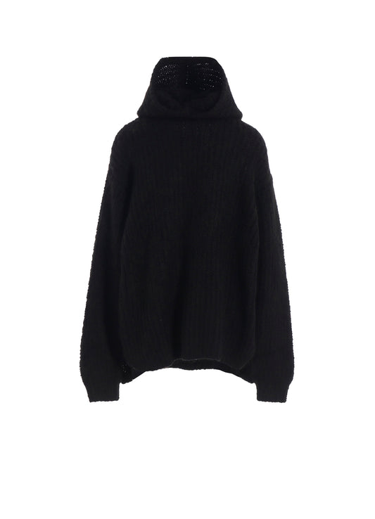FLEECE RAISED HOODIE