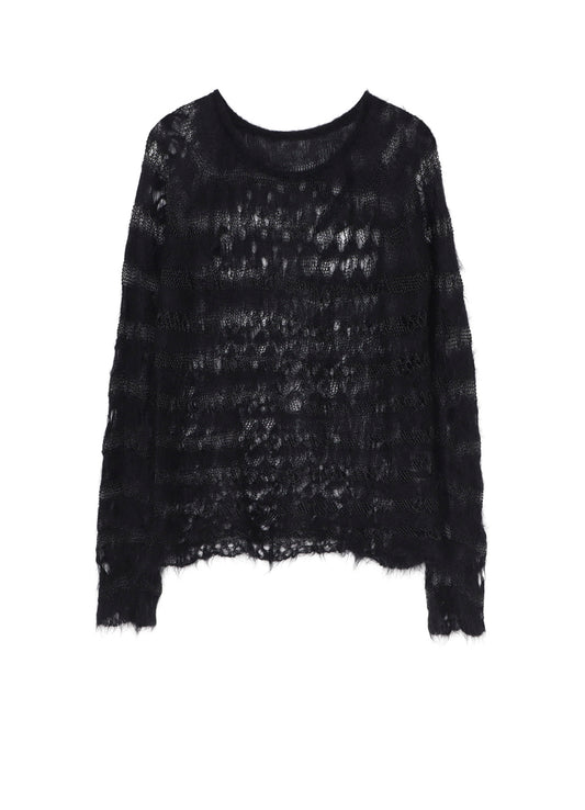 WOLE DESIGN MOHAIR KNITED PULLOVER