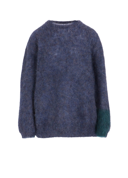 COLOR SCHEME MOHAIR PULLOVER