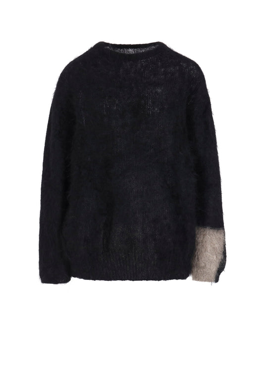 COLOR SCHEME MOHAIR PULLOVER