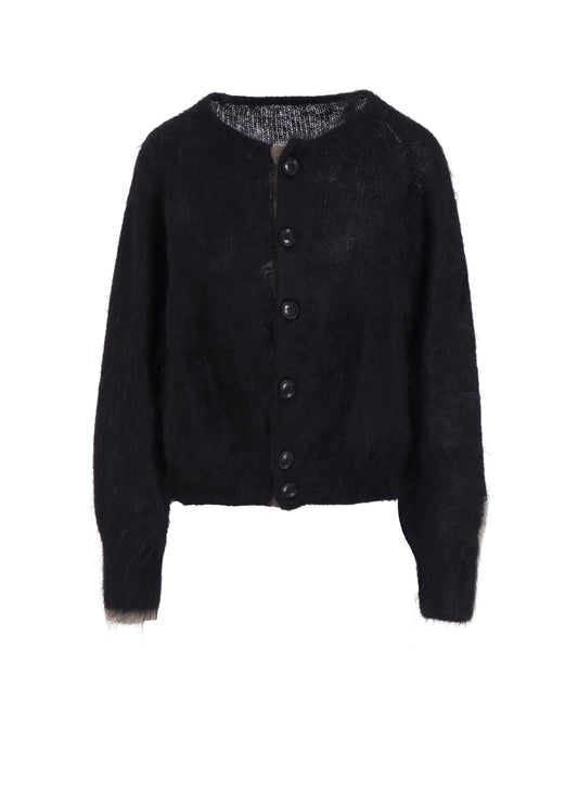 COLOR SCHEME MOHAIR CARDIGAN