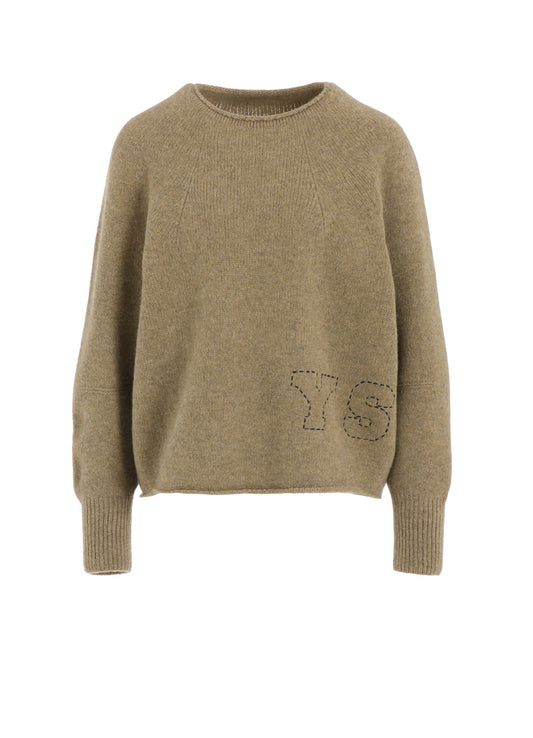 MILLING JERSEY EMBROIDERY PULLOVER