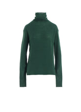 RIB HIGH NECK KNIT
