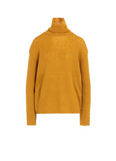 RIB OVERSIZED HIGH NECK KNIT