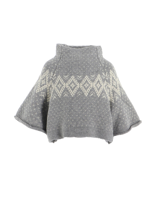 NORDIC JQ SHORT RAGLAN SLEEVE PULLOVER