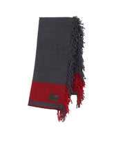 WOOL FRINGE SCARF