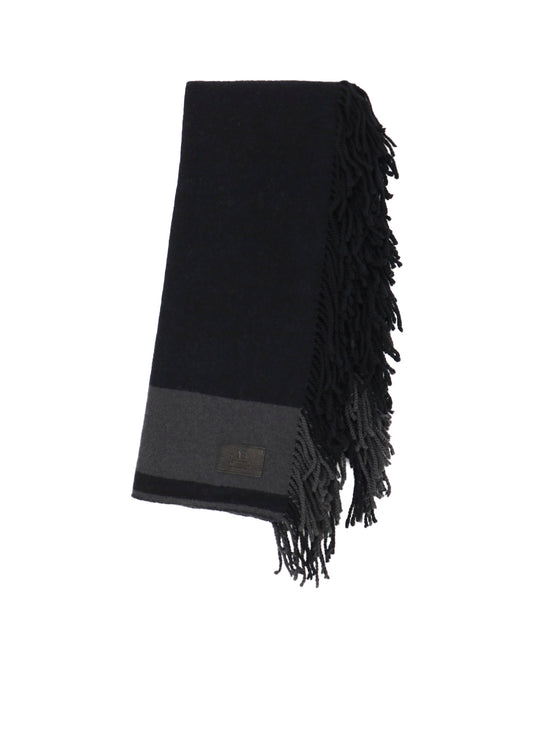 WOOL FRINGE SCARF