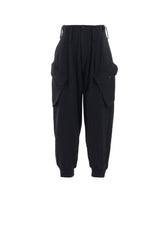 W/NY HERRINGBONE RIB HEM PANTS
