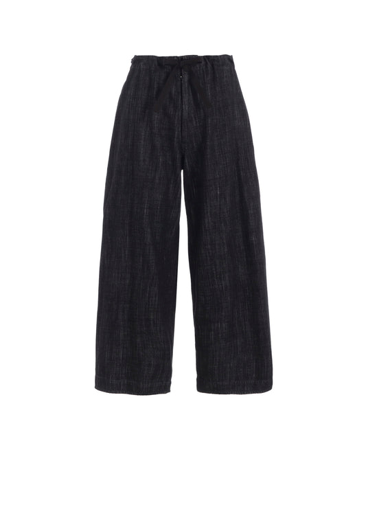 8OZ DENIM STRAIGHT STRING PANTS