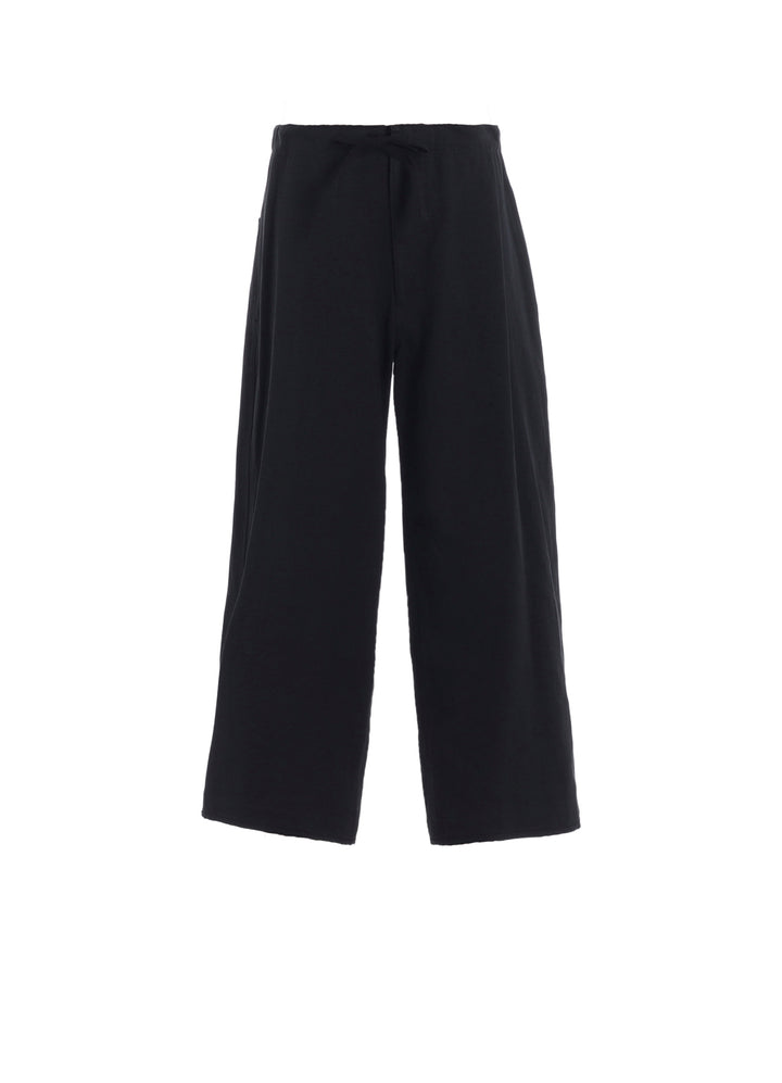 COTTON LINEN TWILL STRAIGHT PANTS
