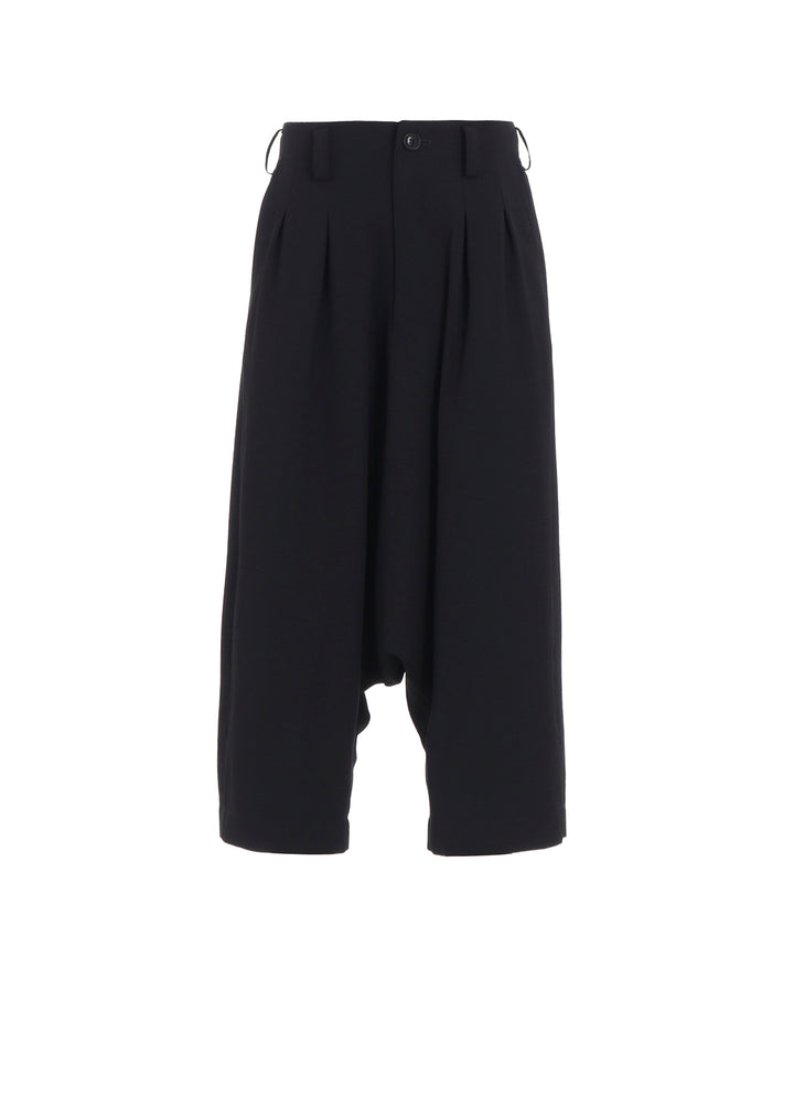 WOOL GABARDINE 2TUCK SAROUEL PANTS