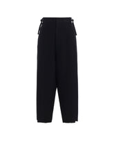 VISCOSE TWEED STRIPE SAROUEL PANTS