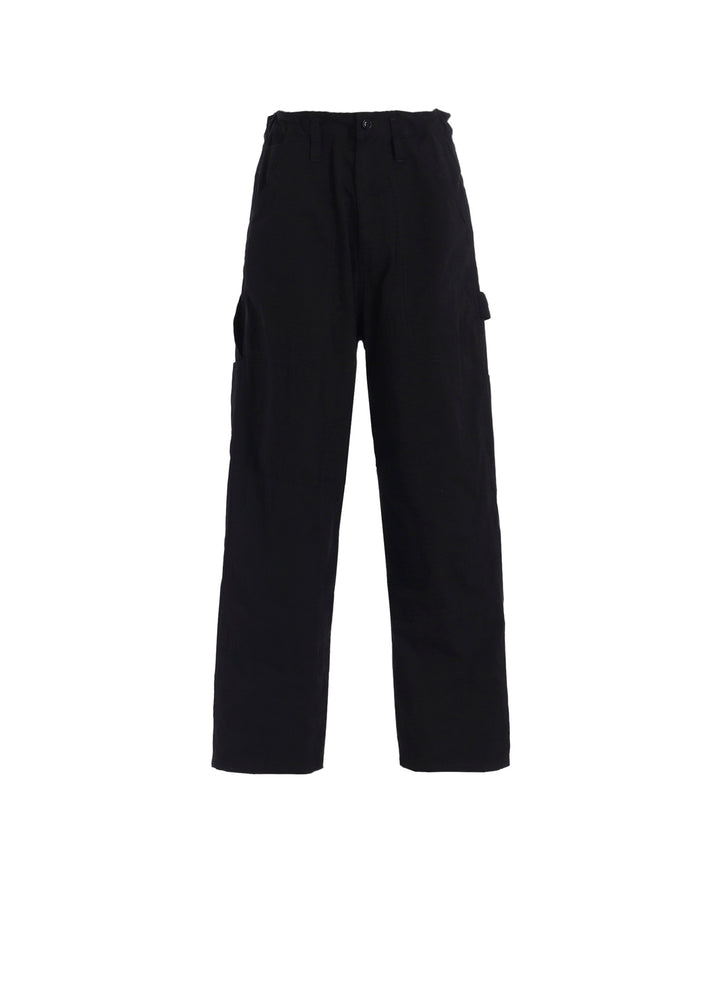 COTTON TWILL GARMENT DYE WORK PANTS