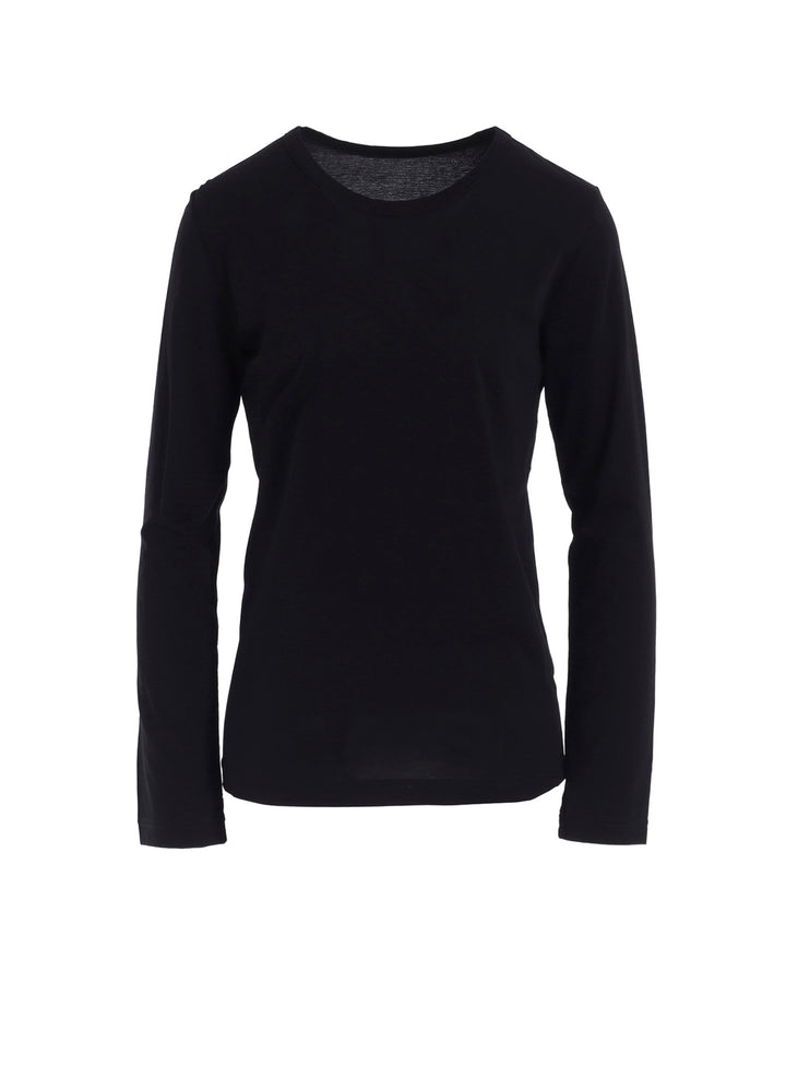 SOFT JERSEY ROUND NECK LONG T