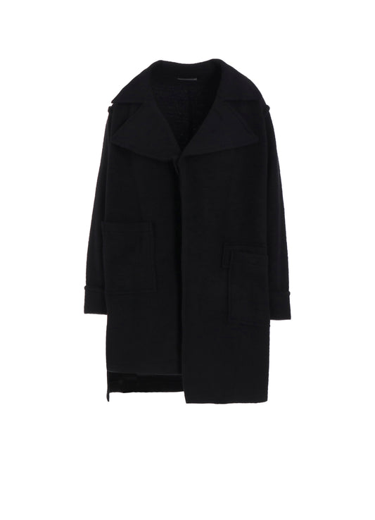 W/NY FLEECE LONG COAT