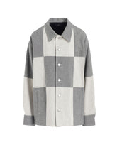 UNEVEN YARN DENIM SHIRT BLOUSON