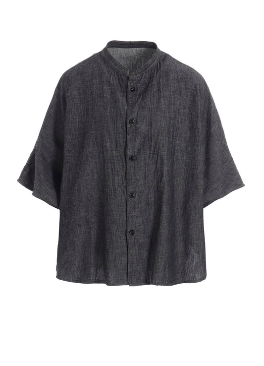 6OZ STAND COLLAR BLOUSE