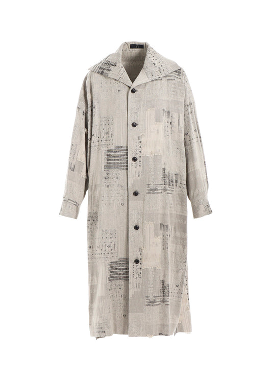 PATCHWORK JACQUARD DRESS