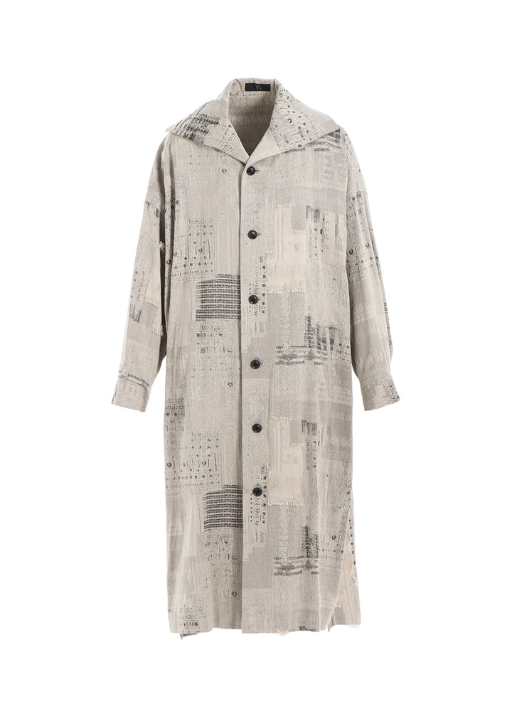 PATCHWORK JACQUARD DRESS