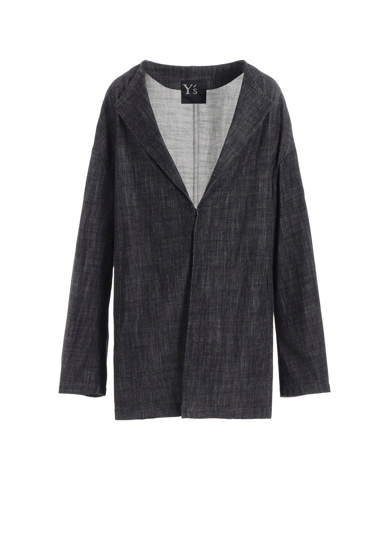 スーツ vintage y's for men yohji yamamoto ec Yohji Yamamoto F/W 20 Pour Homme Threads Coat Panelled