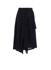 WOOL GAUZE TWILL PANTS