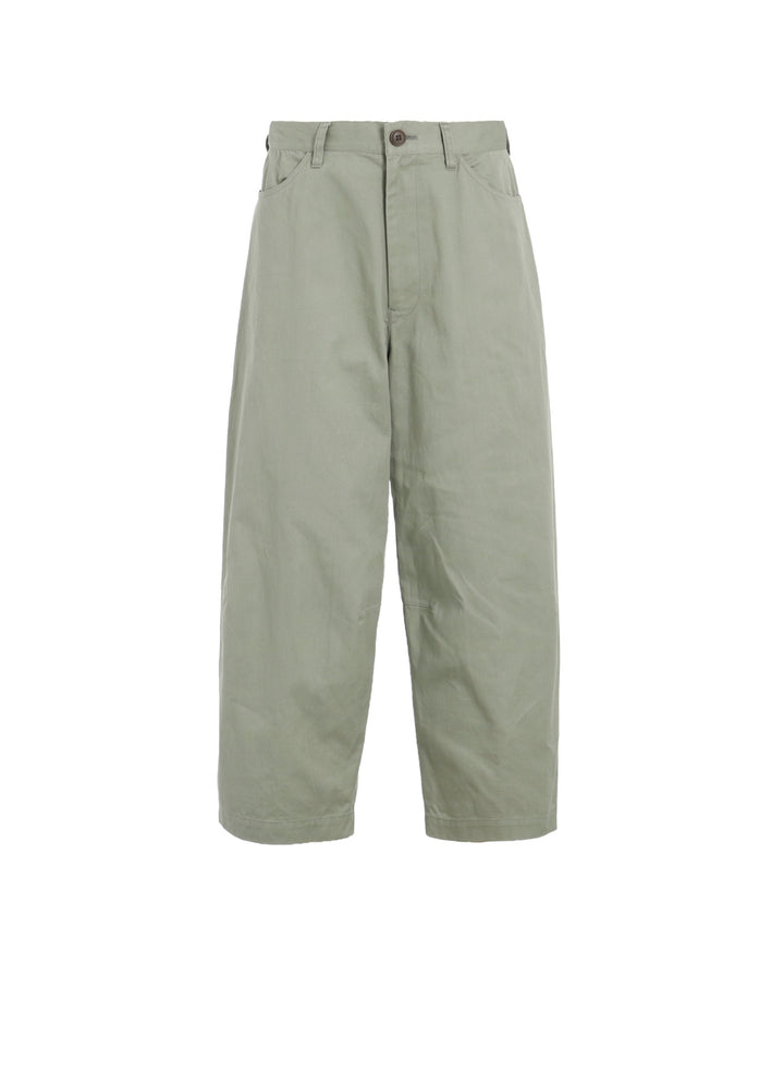 [Y's BORN PRODUCT] COTTON TWILL PANTS