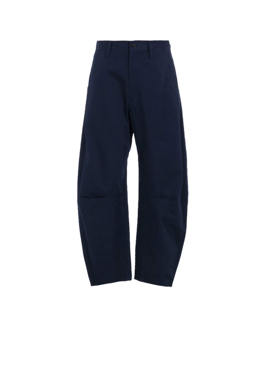[Y's BORN PRODUCT] COTTON TWILL WIDE PANTS
