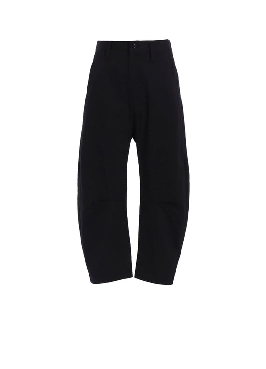 [Y's BORN PRODUCT] COTTON TWILL WIDE PANTS