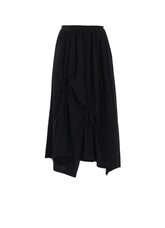 CREPE de CHINE CIRCLE GATHERED SKIRT