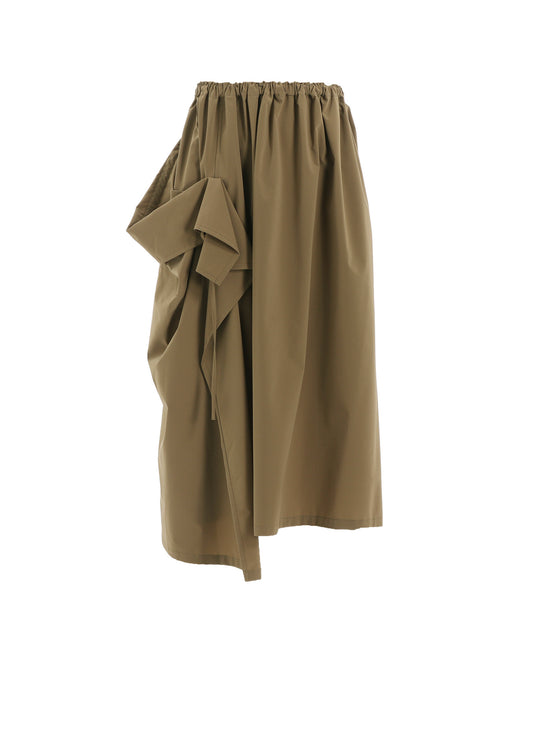 PE/ TAFTA GATHERED SKIRT