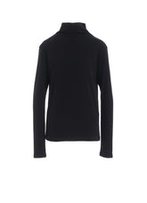 HARD-TWIST BACK BUTTON OFF-NECK T