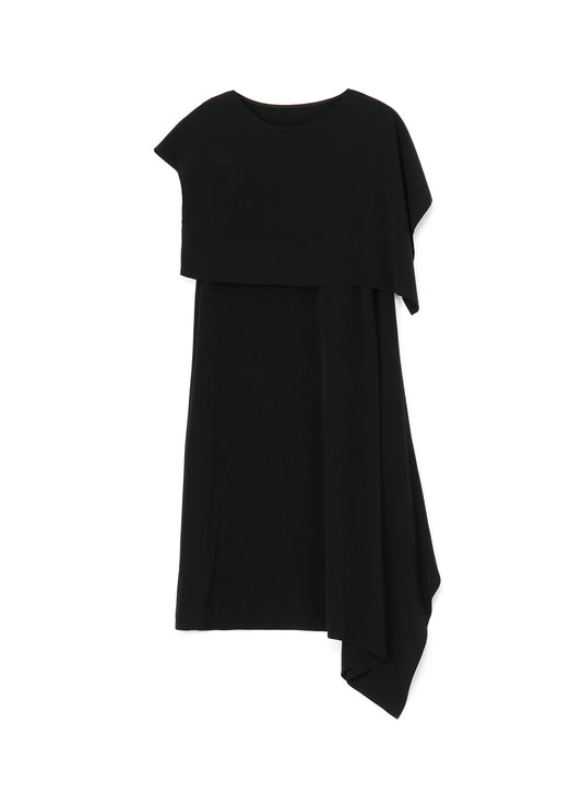 CREPE de CHINE ASYMMETRIC DRESS