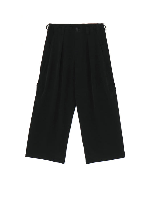 CREPE de CHINE LONG POCKET PANTS