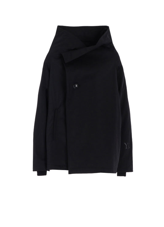 NY/ CHINO CLOTH WRAP COAT