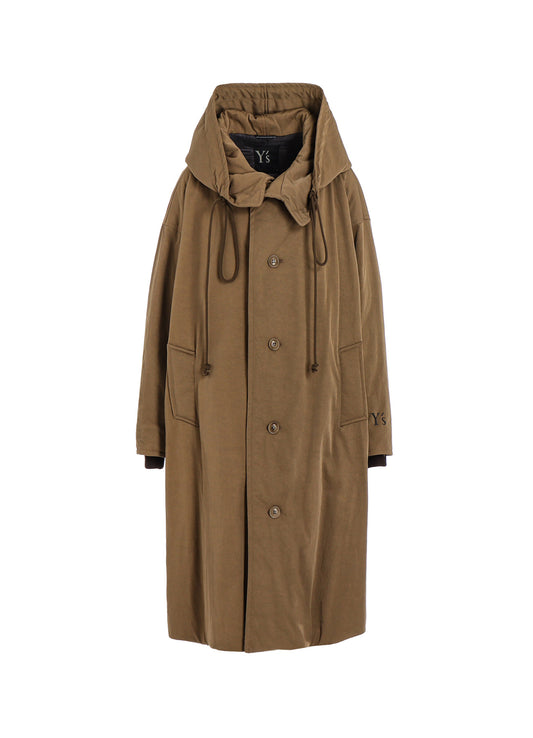 NY/ CHINO CLOTH HOODIE COAT