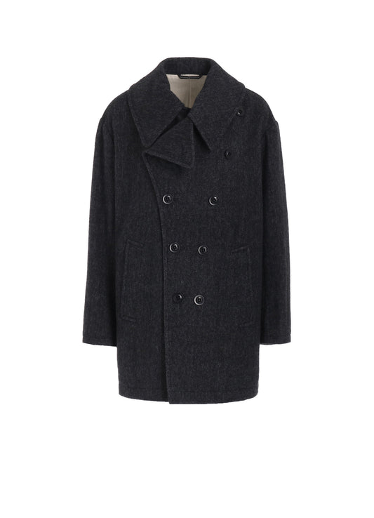 【11/1 12:00(JST) Release】W/LI HERRINGBONE SHORT COAT