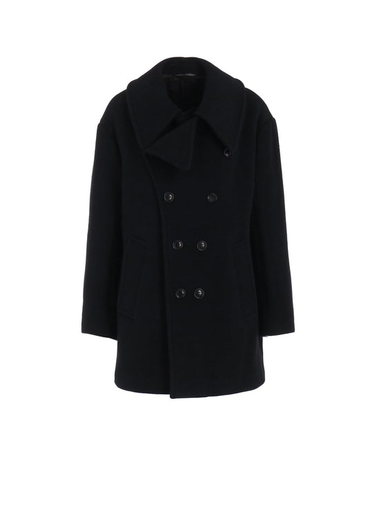 【11/1 12:00(JST) Release】WOOL DOUBLE MOSSER SHORT COAT