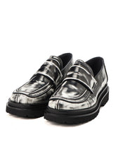 ADVANTIQUE LEATHER DOUBLE SOLE TUCK LOAFERS