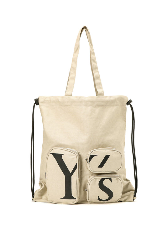 Y'S LOGO CANVAS NAPSACK