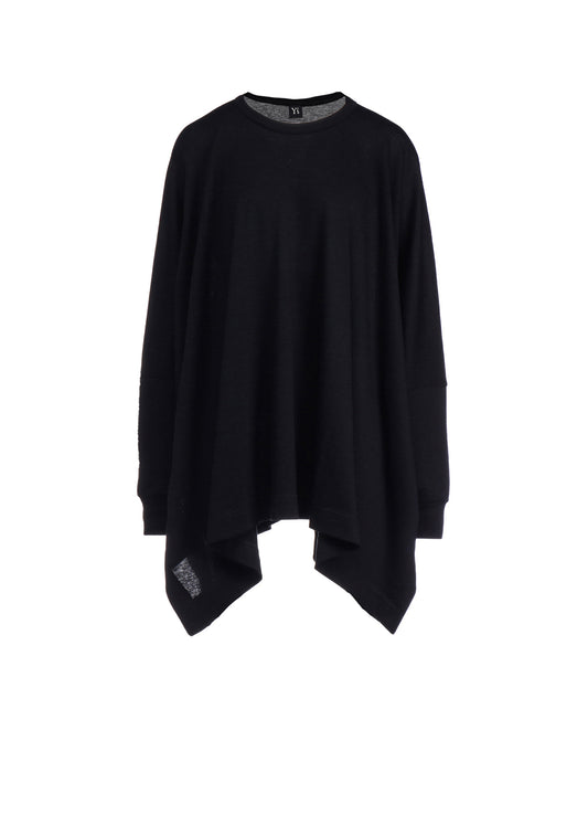 40/2 GAUZE JERSEY ROUND SLEEVE PONCHO