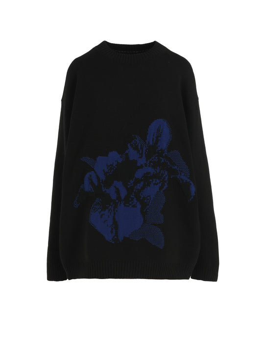 【1/23 12:00(JST) Release】BIG FLOWER LONG SLEEVE KNIT PULLOVER