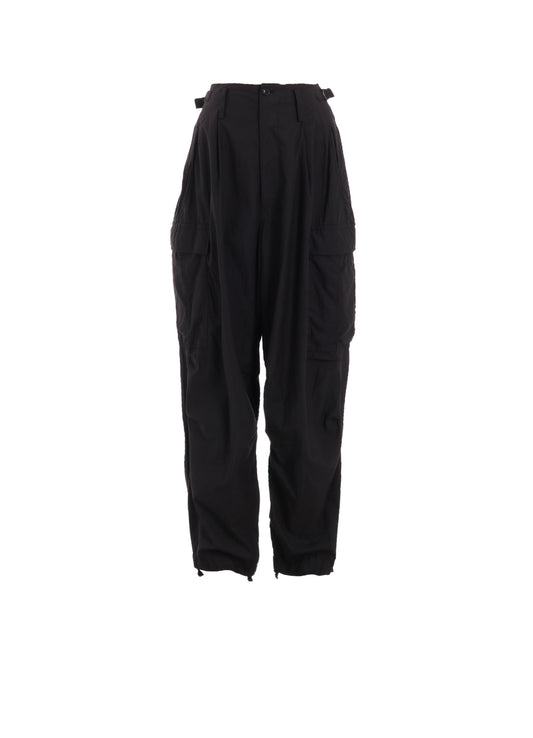 COTTON TYPEWRITER CARGO PANTS