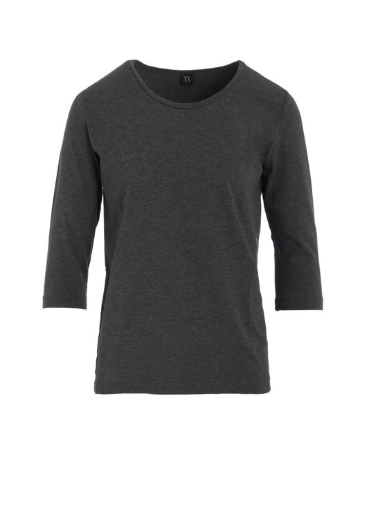 RAYON JERSEY 3/4 SLEEVE ROUND NECK T