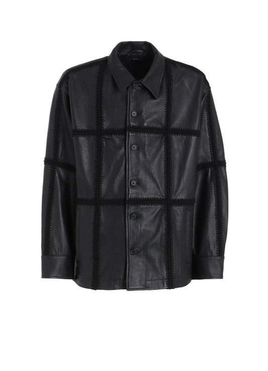 INDIAN LEATHER SHIRT BLOUSON