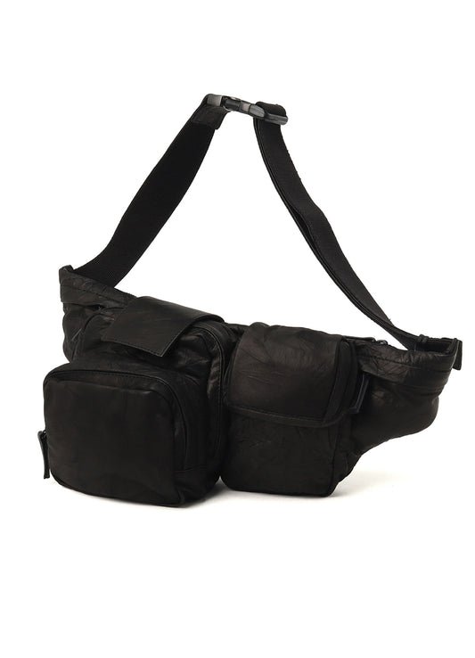 TWISTED SOFT LEATHER POCKET BAG