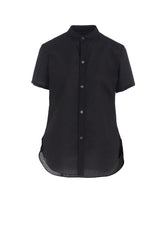 COTTON LAWN ROUND COLLAR SHIRT